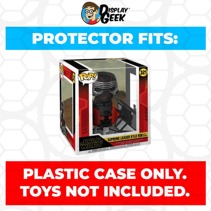 Pop Protector for Funko Pop Rides Supreme Leader Kylo Ren in the Whisper #321 Box