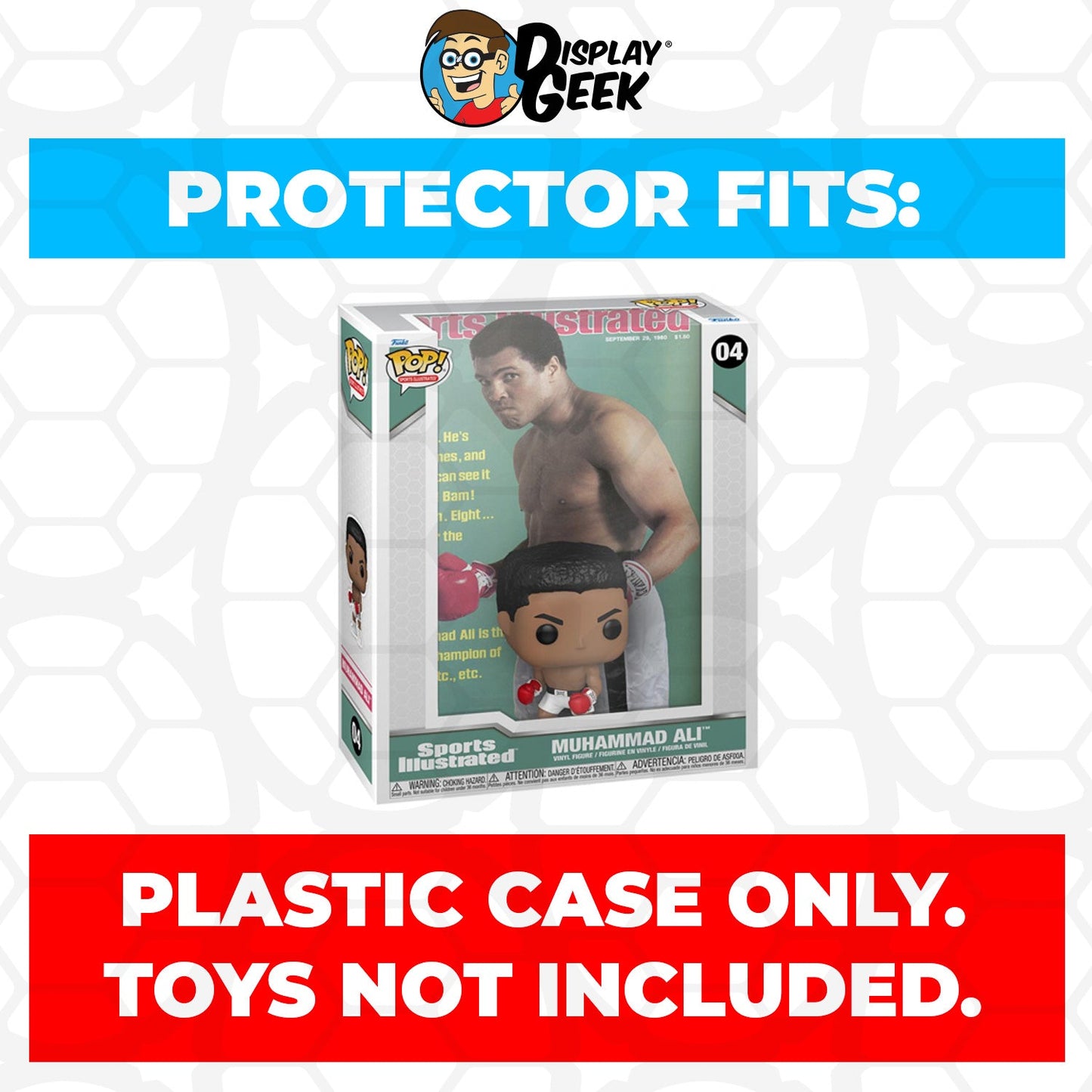 Pop Protector for Muhammad Ali #04 Boxing Funko Pop Sports Illustrated Covers