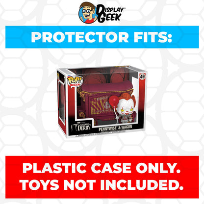 Pop Protector for Funko Pop Town Pennywise & Wagon #49