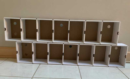 SLIM7 Matte White MK Kubbie Funko Pop Display Case (FREE Shipping)